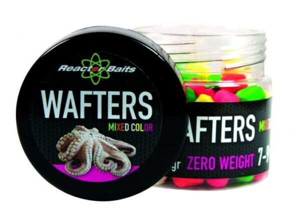 REACTOR BAITS Wafters zero weight mixed colors - Esche da pesca