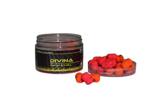 S-LINE CARP FOOD Dumbells Balanced Divina 12 mm aperto