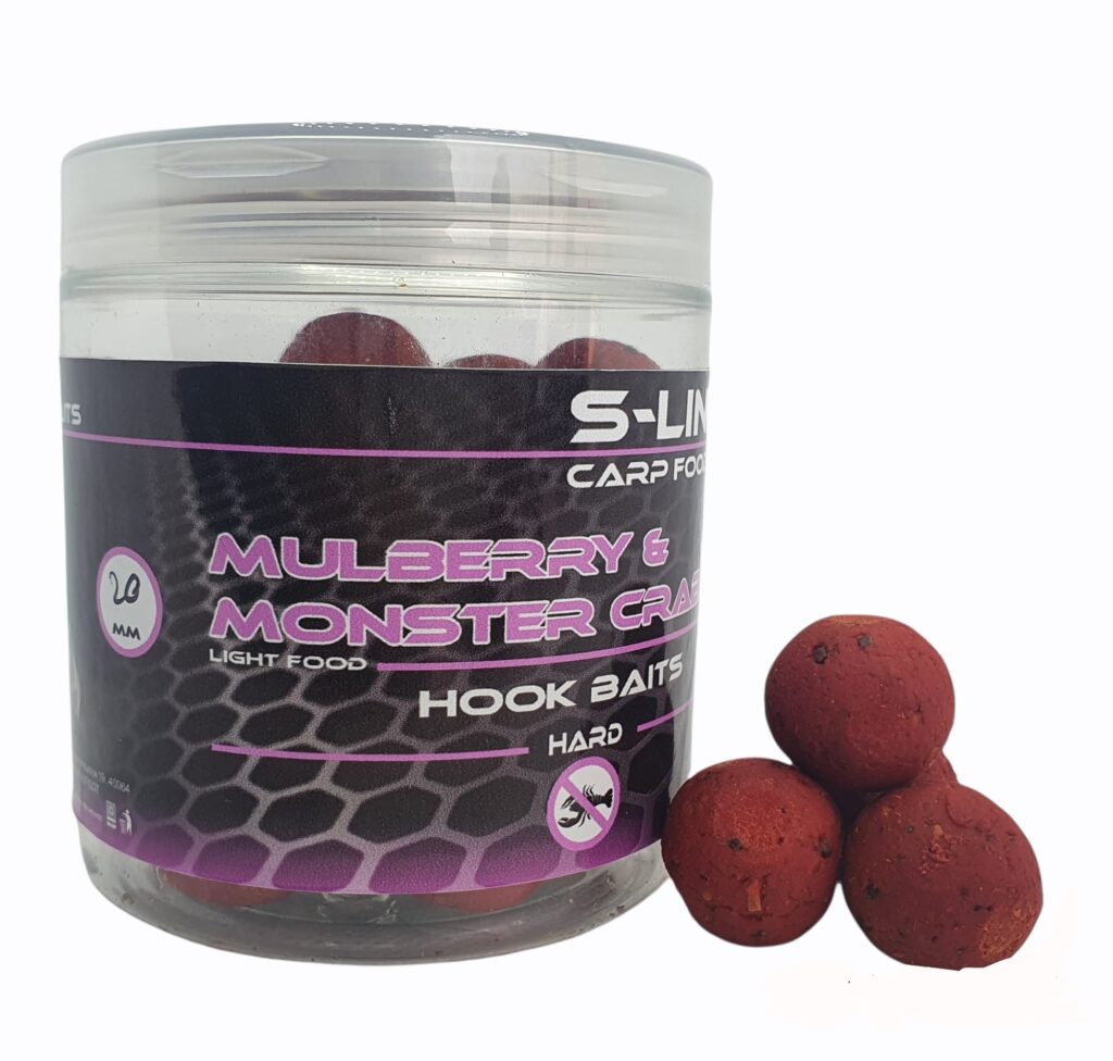 S-LINE Hook Baits HARD MULBERRY E CRAB