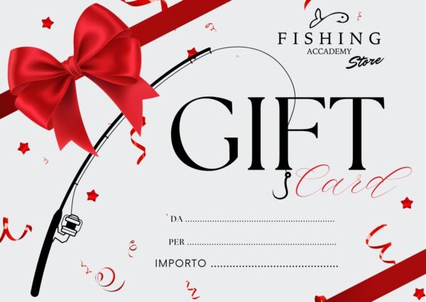GIFT CARD HAPPY BIRTHDAY rosso- Fishing Accademy