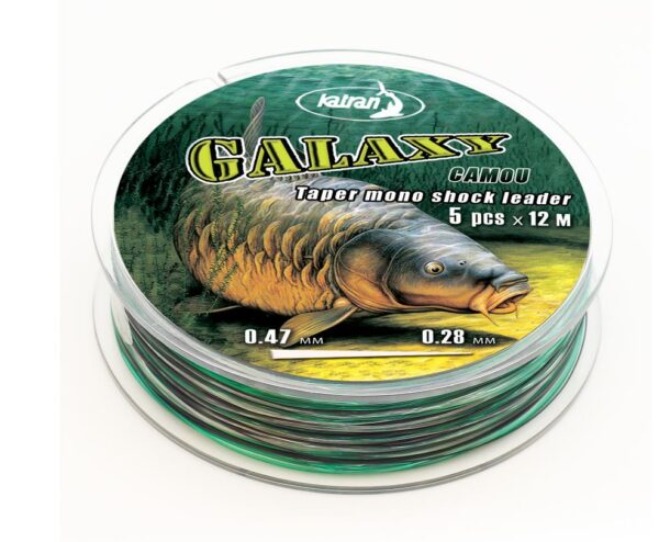 KATRAN FISHING LINE Shock Leader GALAXY CAMOU