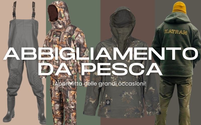 Banner Abbigliamento da Pesca- Fishing Accademy