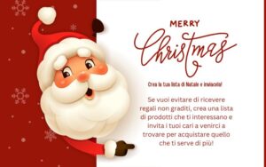 Lista di Natale Banner - Fishing Accademy